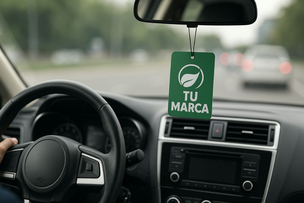 ambientador-coche-personalizado-marketing-movil Ambientadores de coche para el punto de venta<br />